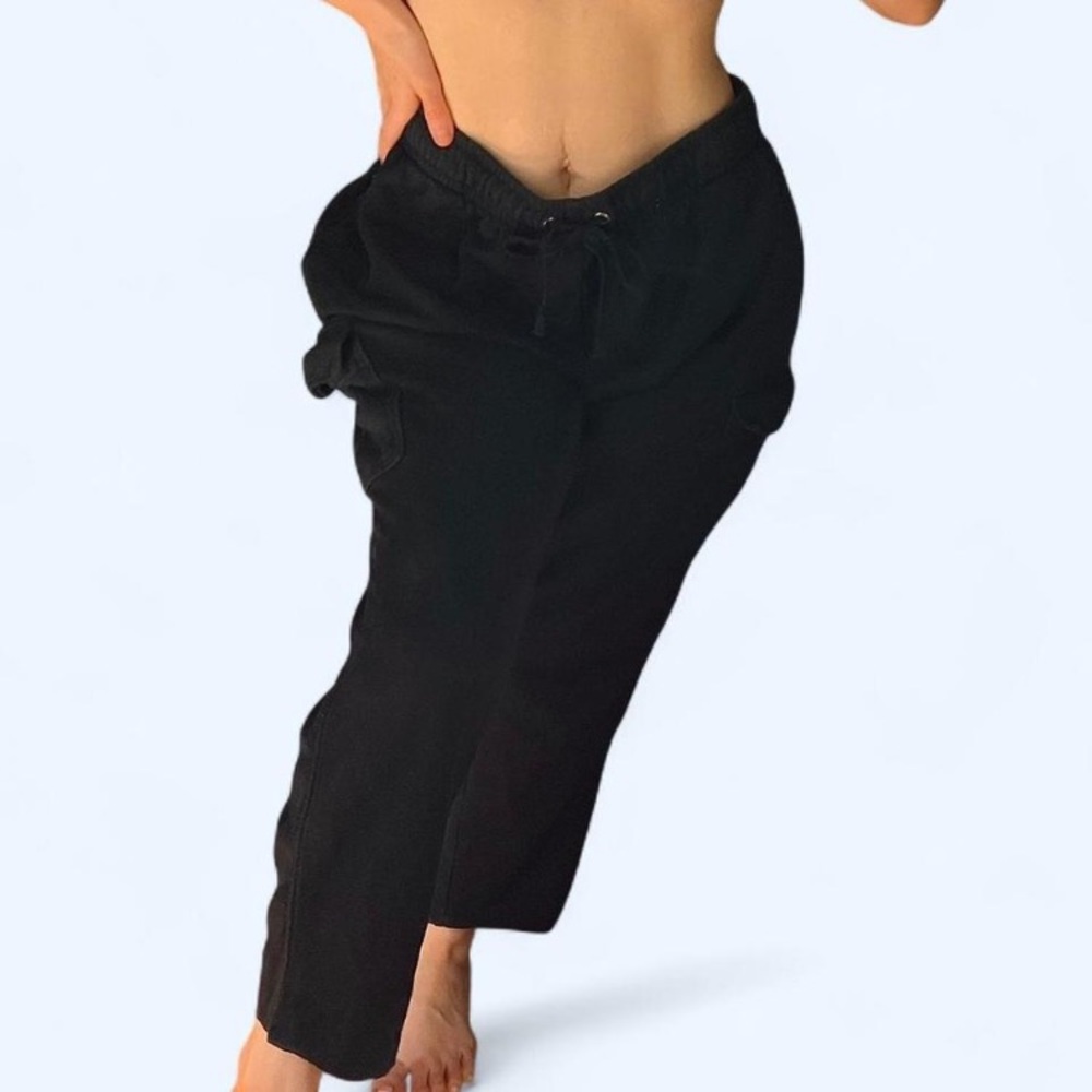 Vintage Goodfellow & Co. Black Cargo Straight Leg Lounge Sweatpants